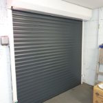 71010216_136690237607321_5913193076280524800_n Roller Shutter with curtain different colour to guides and hood.